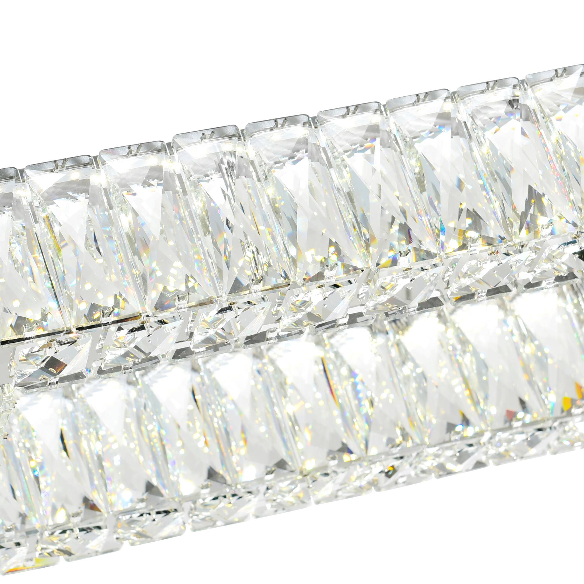 Alt View 1. CWI Lighting - Felicity LED Chandelier With Chrome Finish - Chrome.