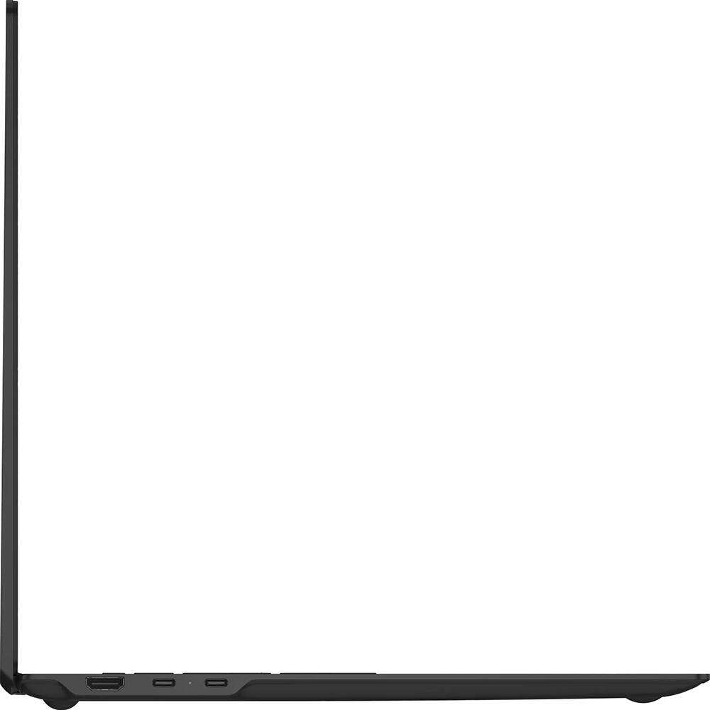 Left. LG - gram Pro 17" Copilot+ PC Intel Ultra 7, 32GB RAM, 512GB SSD Touch Laptop - Black.