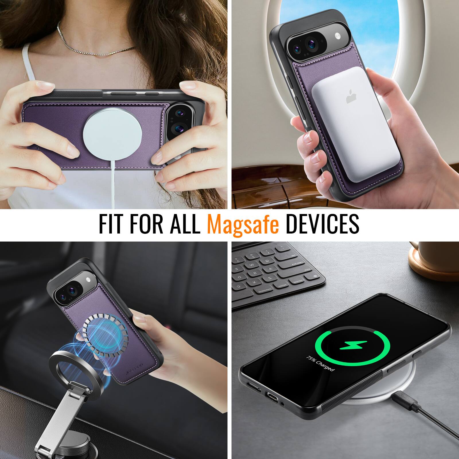FIT FOR ALL Magsafe DEVICES

100% Charged