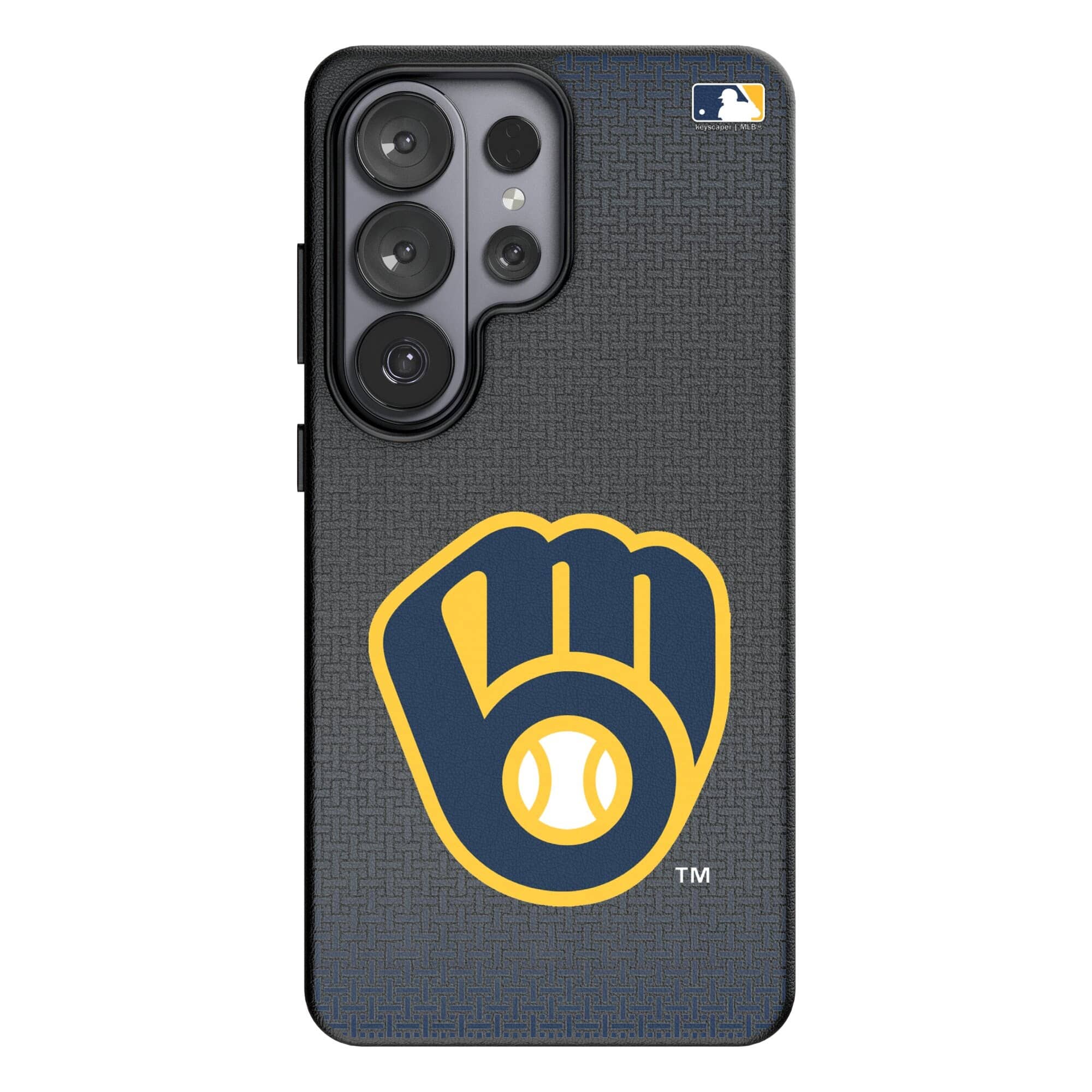 Keyscaper - MLB - Milwaukee Brewers - Linen Galaxy Magnetic Bump Case - S24 Plus - Black price history on PriceWatchPro
