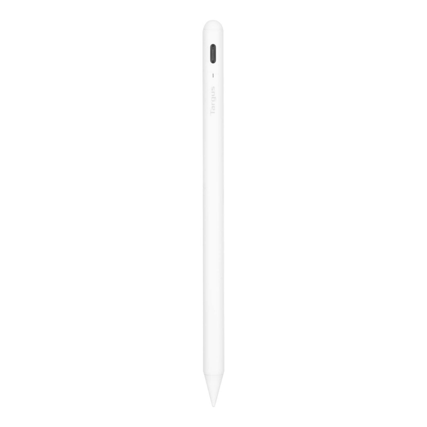 Front. Targus - Antimicrobial Active Stylus for iPad - White.