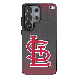 Keyscaper - MLB - St. Louis Cardinals - Linen Galaxy Magnetic Bump Case - S24 - Black
