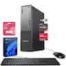 Lenovo - Upgraded - ThinkCentre neo 55s desktop - AMD Ryzen 7 250 - 16GB RAM - 512GB M.2 SSD - Wired K&M - Adata 64GB USB Drive - Black
