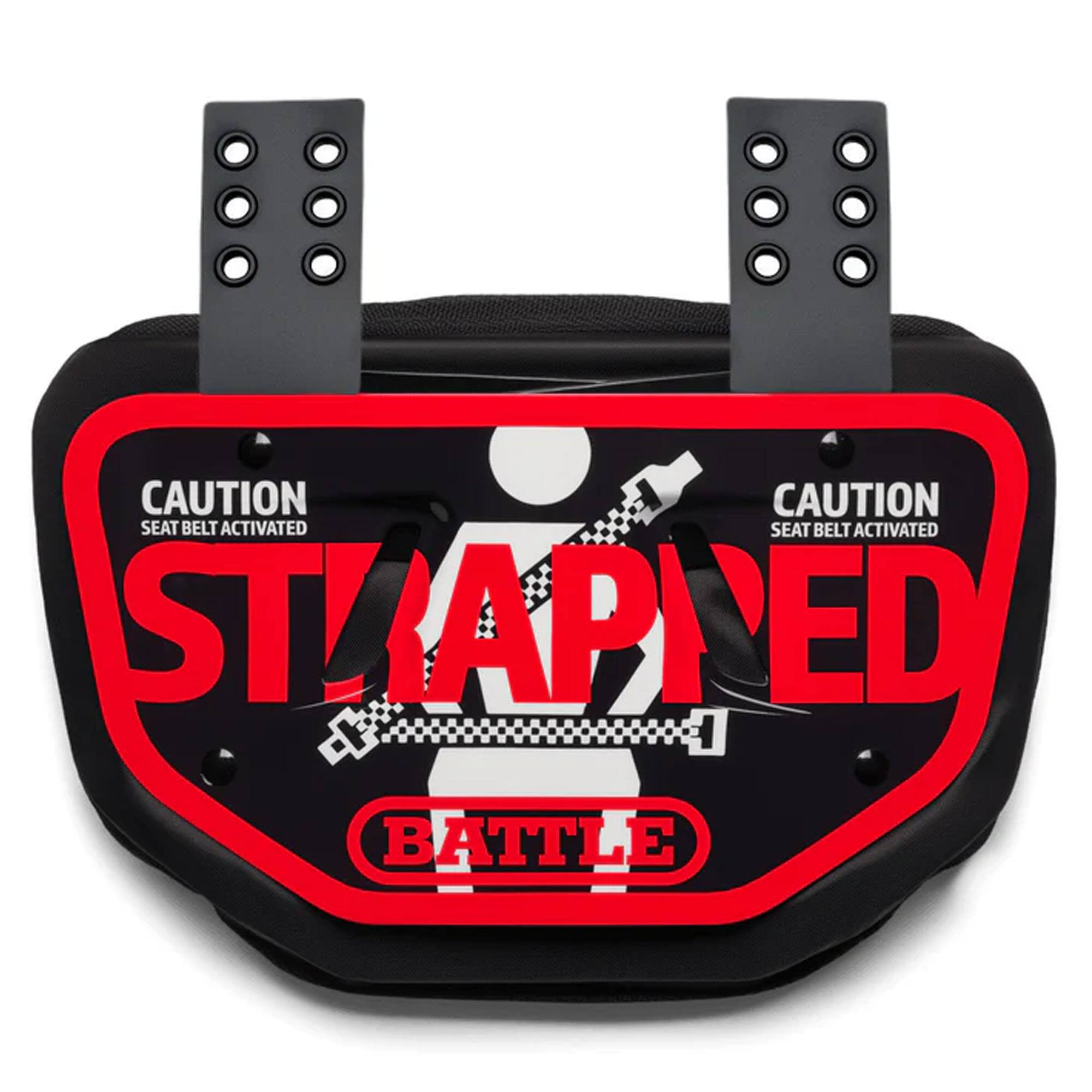 CAUTION SEAT BELT ACTIVATED  
STRAPPED BATTLE  
CAUTION SEAT BELT ACTIVATED