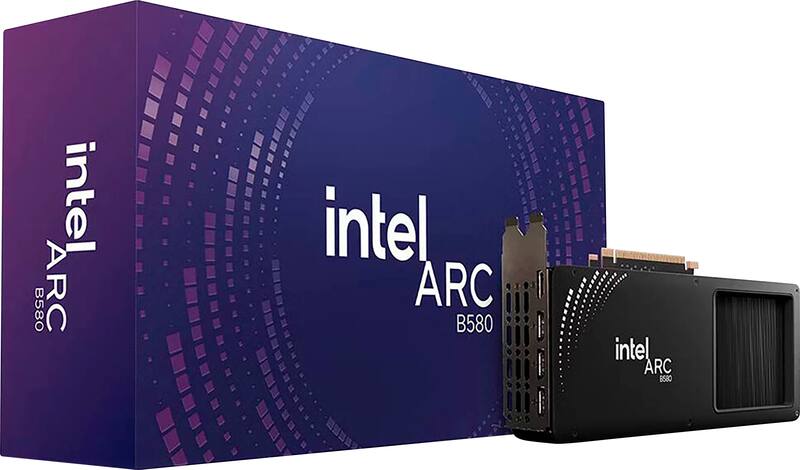 Intel - Arc B580 Limited Edition Graphics Card - Multi