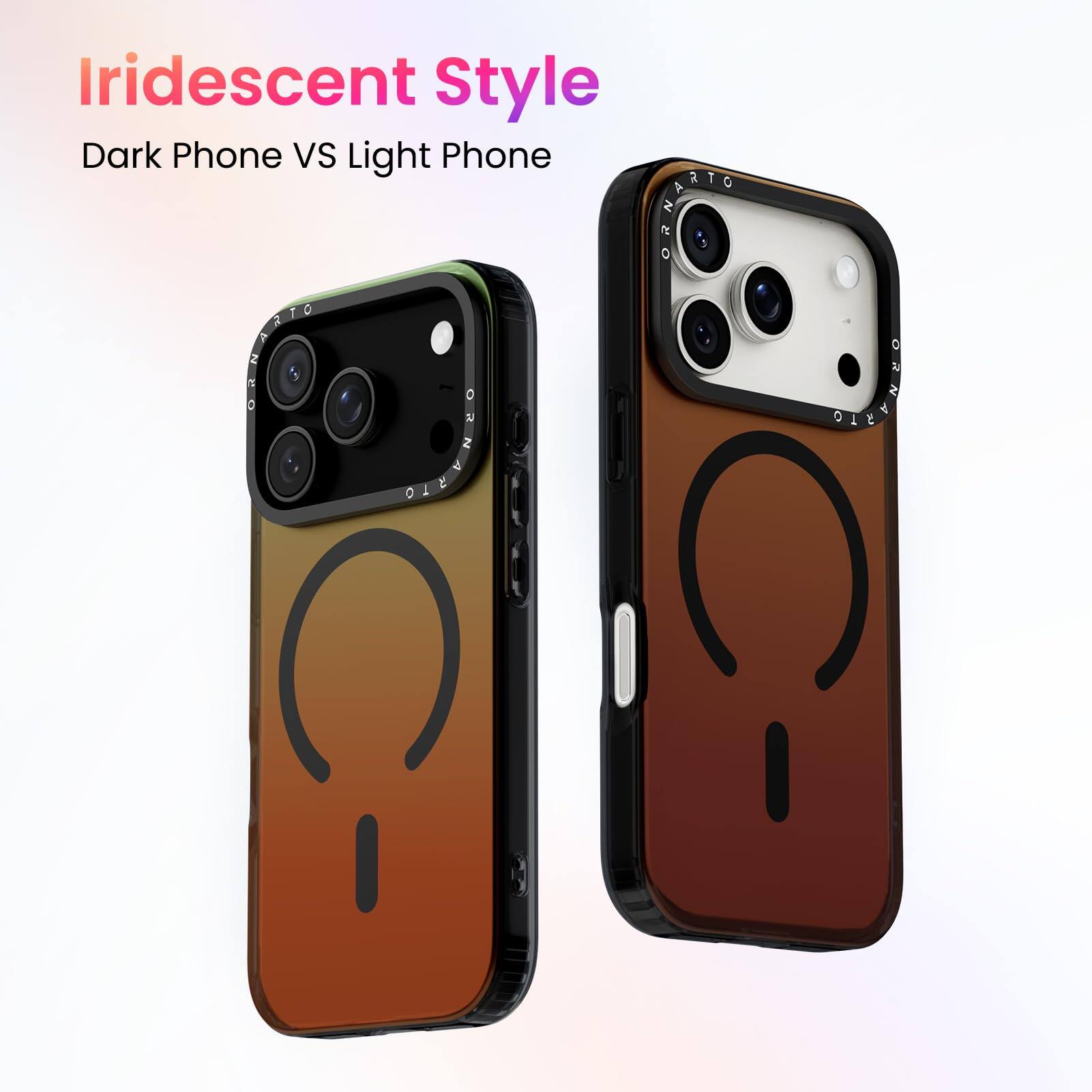 Iridescent Style  
Dark Phone VS Light Phone