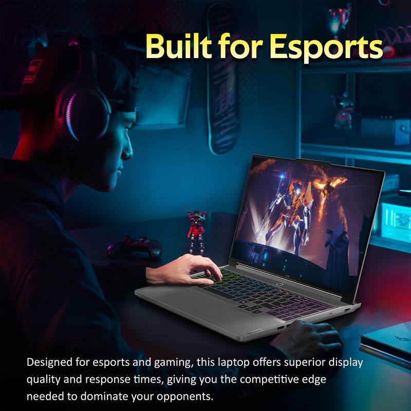 Built for Esports

Designed for esports and gaming, this laptop offers superior display quality and response times, giving you the competitive edge needed to dominate your opponents.