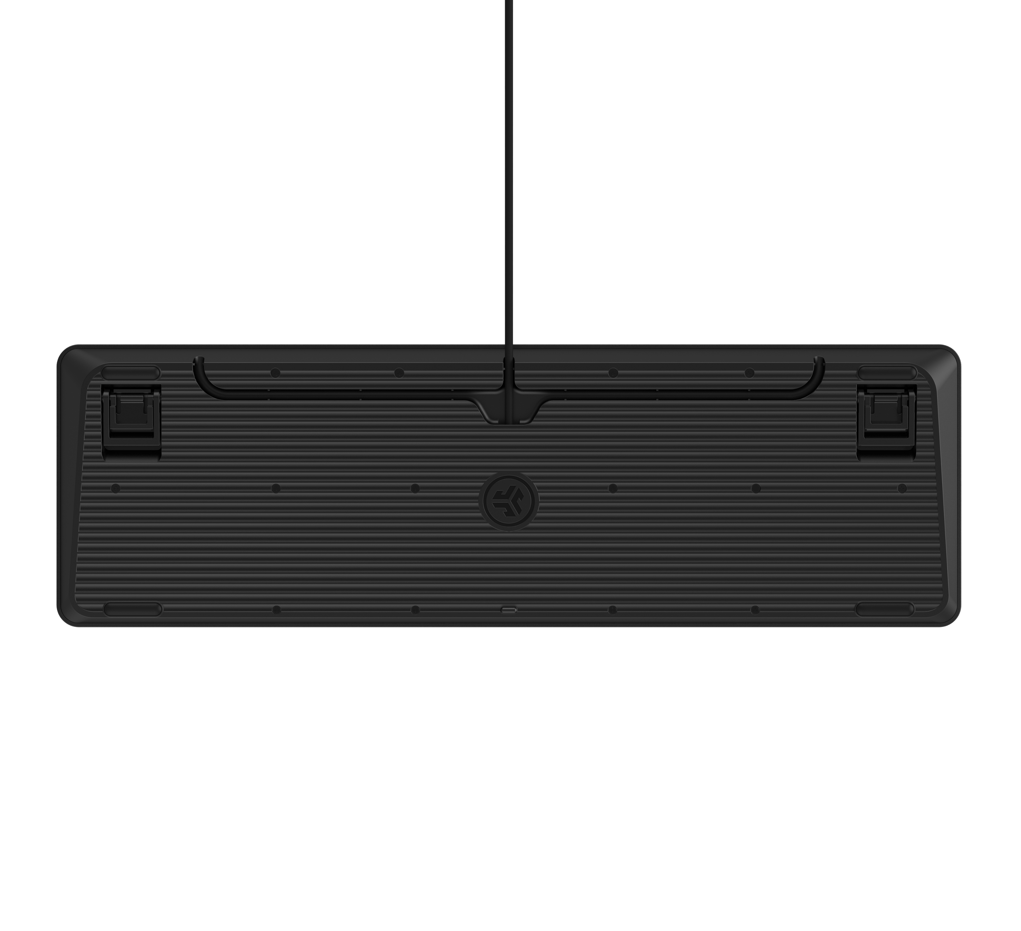 Alt View 1. JLab - Nightfall Full-Size Wired Gaming Keyboard - Black.