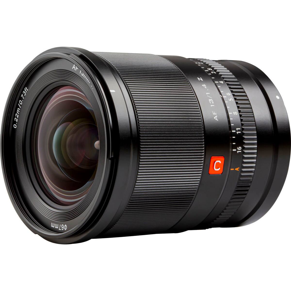 0.22m/0.73ft 10. AF 13/1.4 Z AF 13/1.4 Z 1.4 1.8 2.8 4 5.6 8 11 16 C A