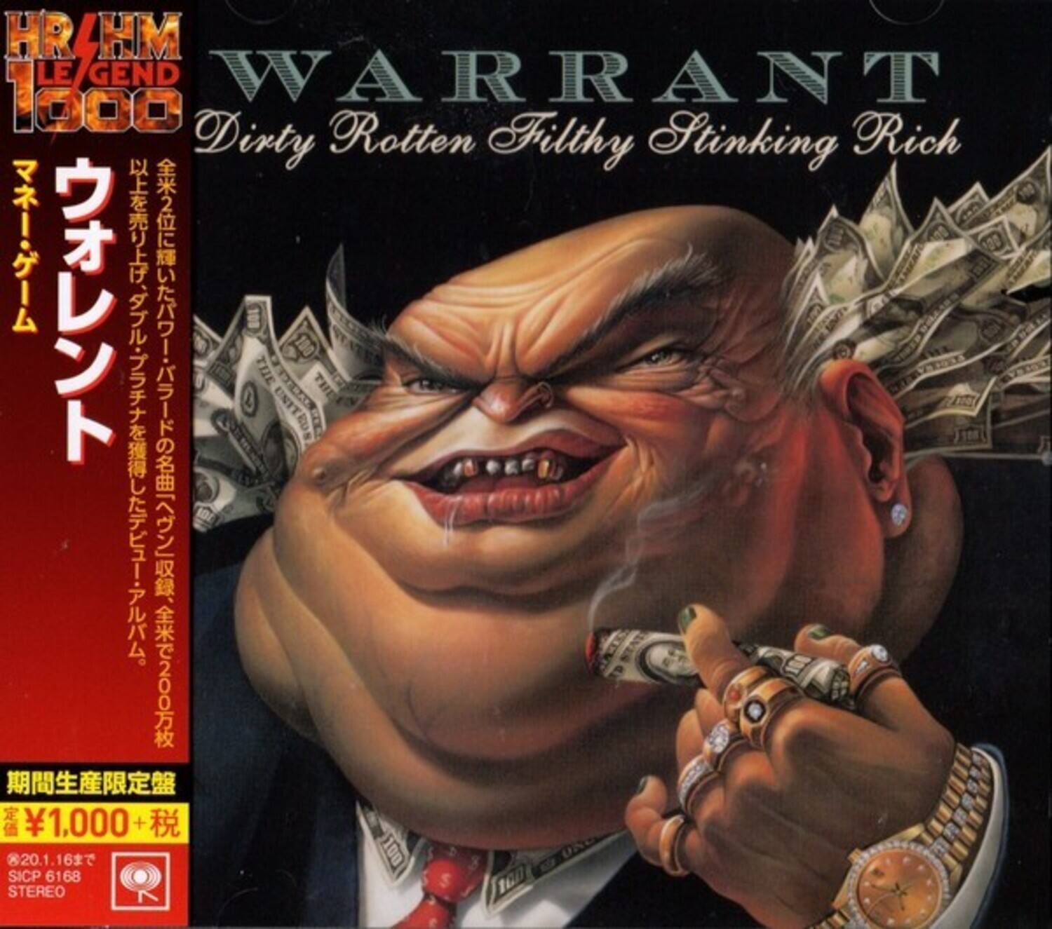 Warrant - Dirty Rotten Filthy Stinking Rich (incl. 2 bonus tracks)   - COMPACT DISCS [CD]