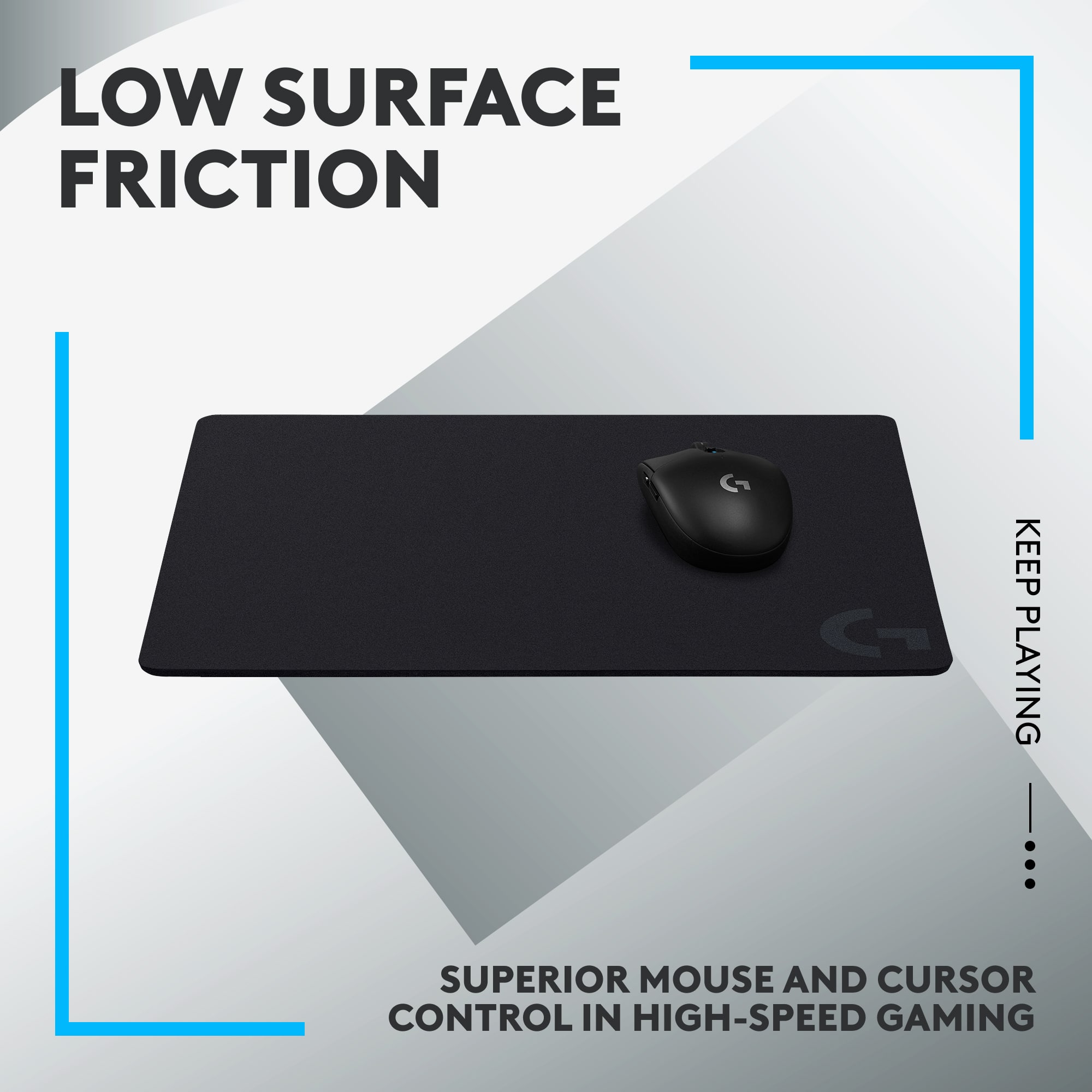 Low Surface Friction: Superior Mouse and Cursor Control in High-Speed Gaming