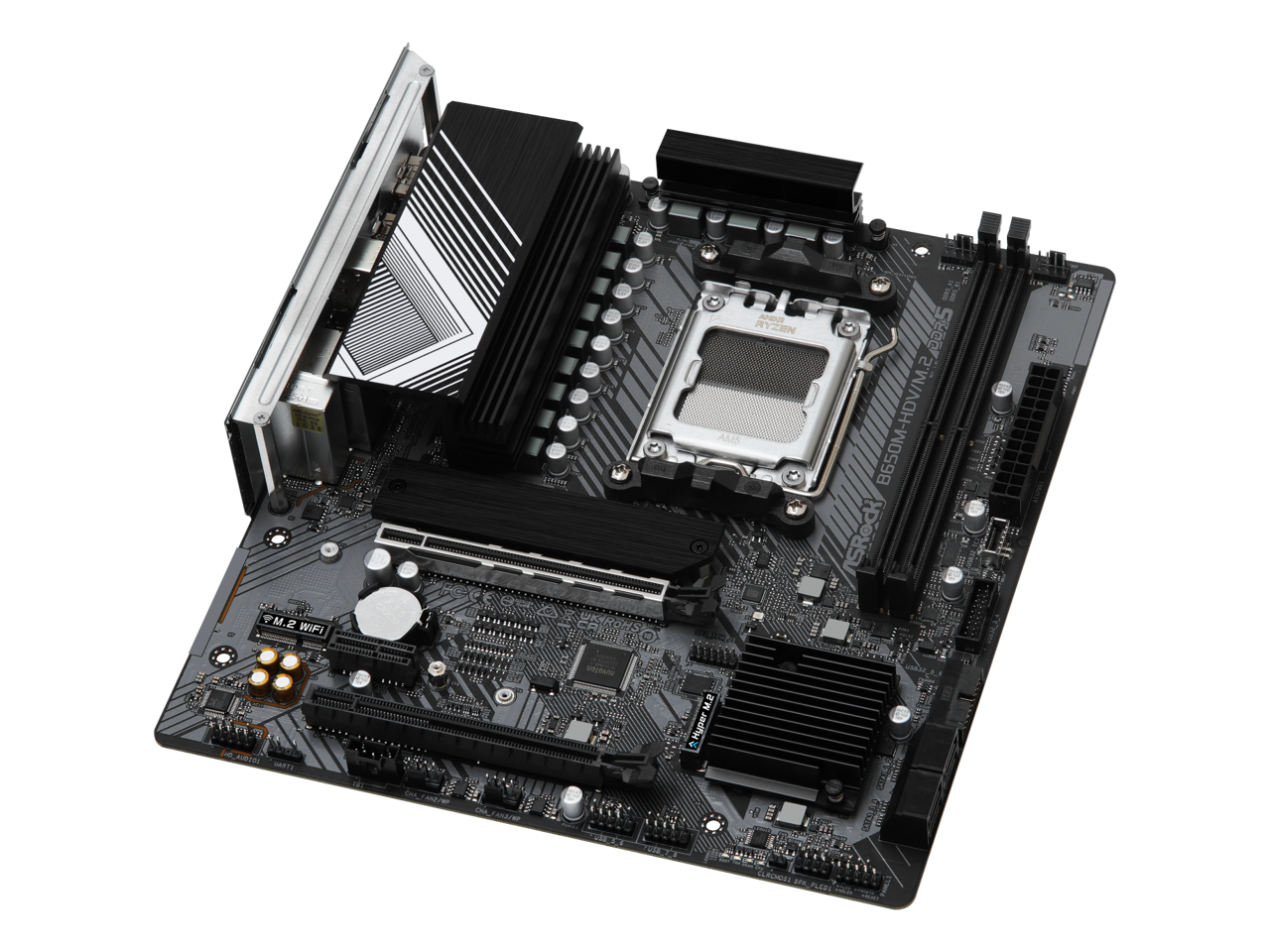 ASRock - B650M-HDV/M.2 Gaming Desktop Motherboard