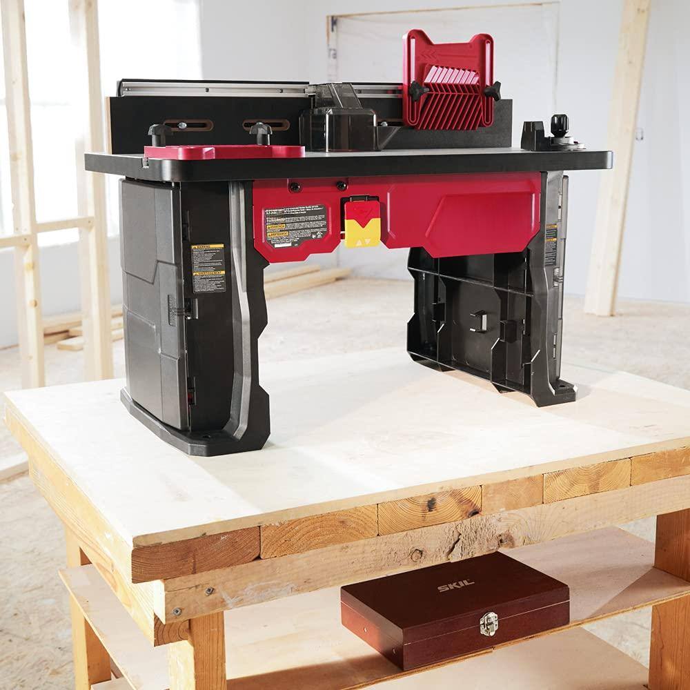 JETRANSPORT Srt1039 Benchtop Portable Router Table With Dual Sided