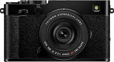 The text on the image reads: "D ASPHERICAL FUJINON LENS 39 SUPER WR BC R 1:2.8 XF 23mm."