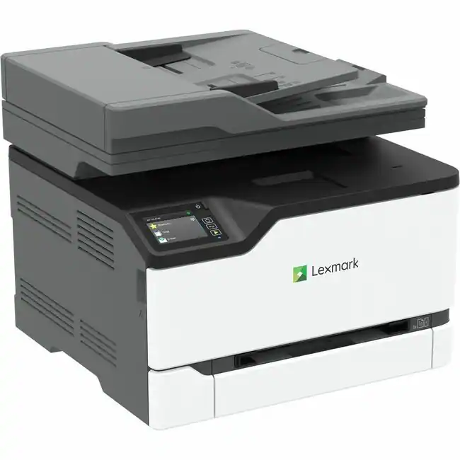 Front. Lexmark - Lexmark XC2326 Wired & Wireless Laser Multifunction Printer - Color - Copier/Fax/Printer/Scanner - 26 ppm Mono/26 ppm - Color.
