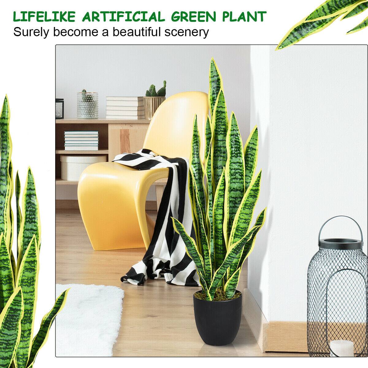 LIFELIKE ARTIFICIAL GREEN PLANT  
Surely become a beautiful scenery