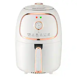 Brentwood - 2 Quart Small Electric Air Fryer with Timer and Temp Control - White