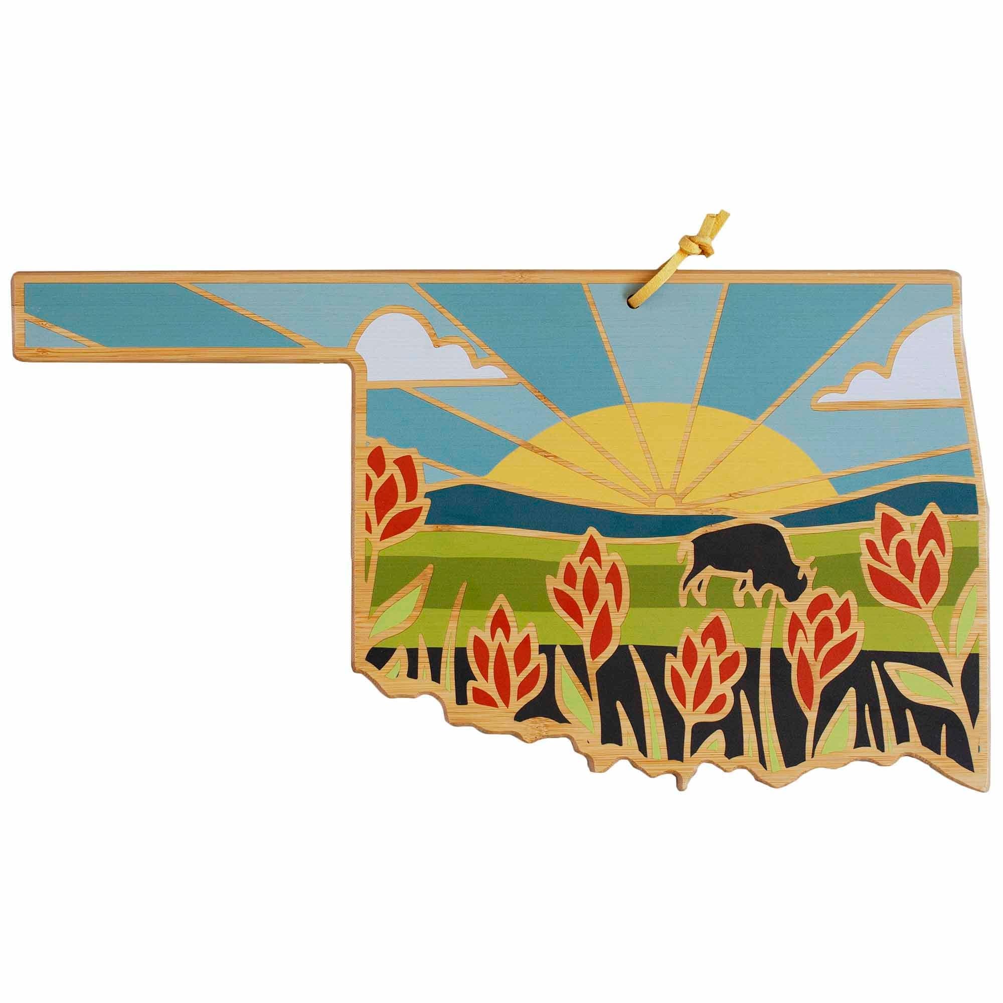 Totally Bamboo - Oklahoma Cutting Board with Artwork by Summer Stokes price history on PriceWatchPro