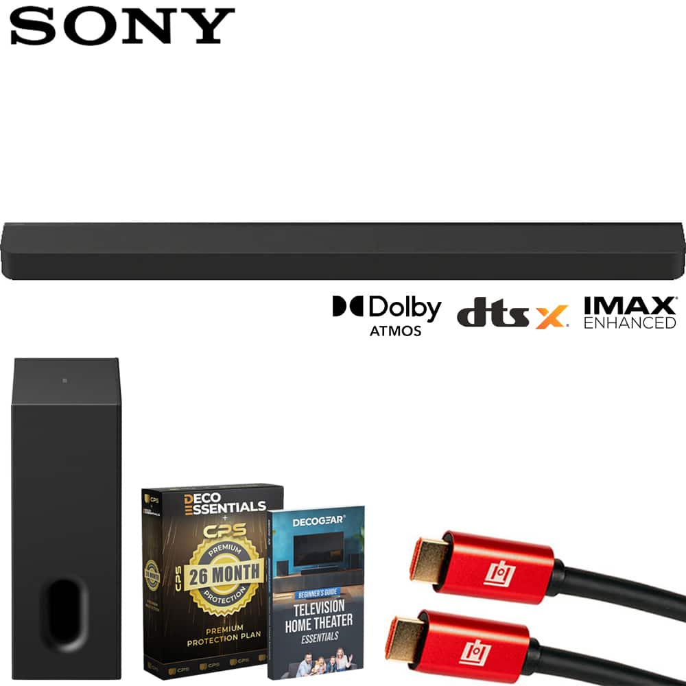 Sony - BRAVIA Theater Bar 9 w/ BRAVIA Theatre Sub 7 + 26 Month Extended Warranty Protection Bundle