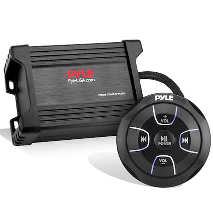 PYLE
PyleUSA.com
MARINE POWER AMPLIFIER
PYLE
VOL +
VOL -
POWER
PLAY
PAUSE
SKIP