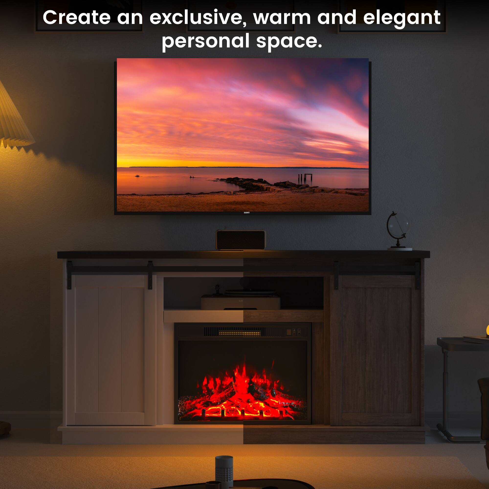 Create an exclusive, warm and elegant personal space.