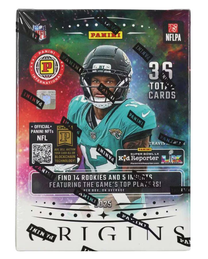 NFL PANINI NFLPA PANINI PANINI INTERNATIONAL TO CARDS PANINI OFFICIAL PANINI NFTs NFL PANINI TRAVIS BUY. SELL. AUCTION PARINI YOUR CARD ALL ON SUPER BOWL LX TECHNOLOGY! BLOCKCHAIN PANINI
35 TOTAL CARDS
OFFICIAL PANINI NFTs NFL
BUY, SELL, AUCTION YOUR CARD ALL ON BLOCKCHAIN TECHNOLOGY!
FIND 14 ROOKIES AND 5 INSERTS FEATURING THE GAME'S TOP PLAYERS! PER BOX, ON AVERAGE
PANINI INTERNATIONAL
PANINI KID REPORTER PaniniKidReporter.com
SUPER BOWL LX
PANINI 025
PANINI RIGINS