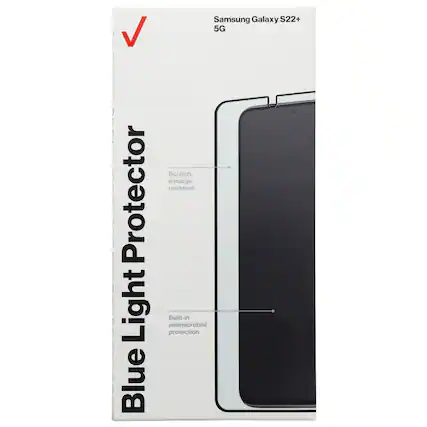Samsung Galaxy S22+ 5G Scratch, smudge resistant Protector Blue Light antimicrobial Built-in protection