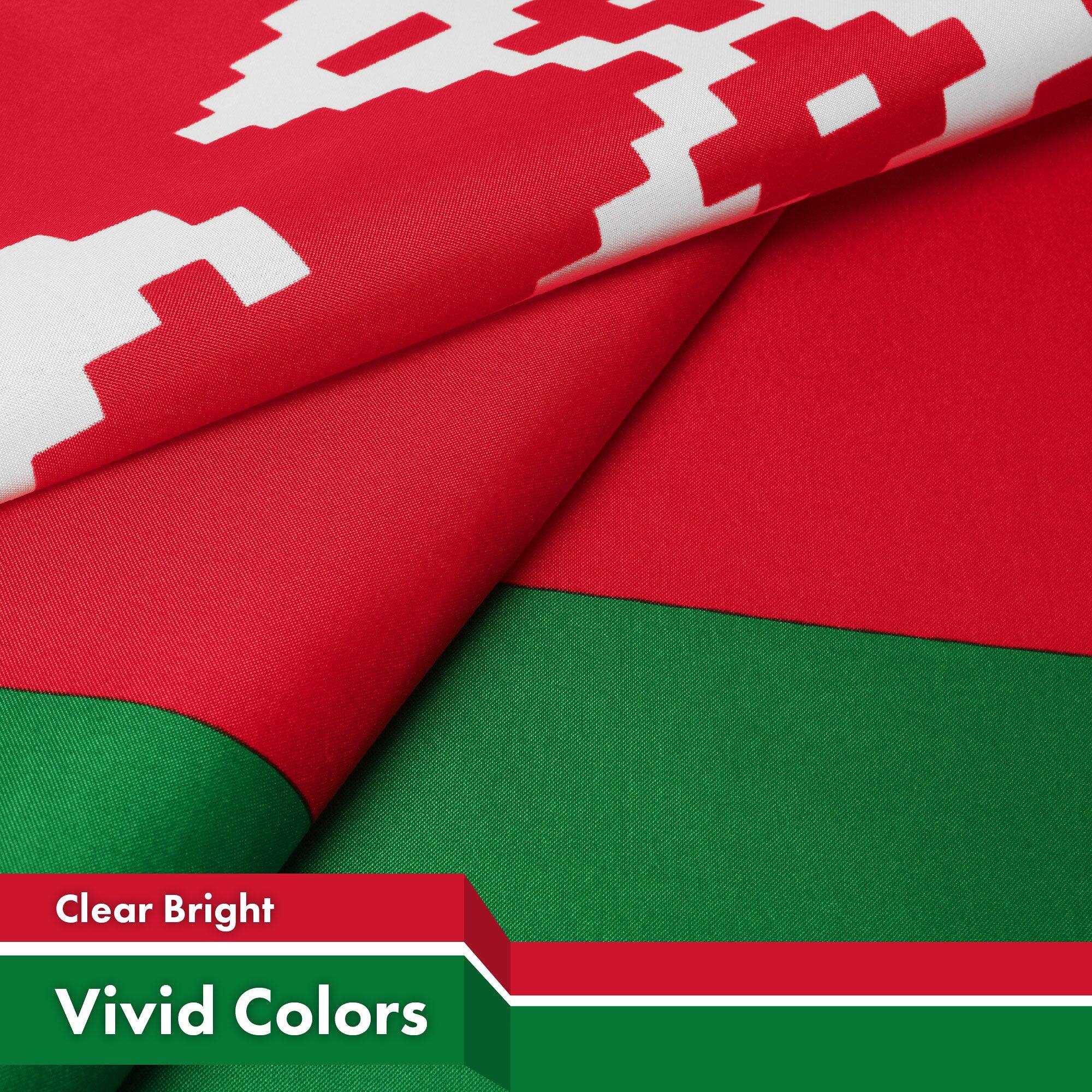 1. Clear Bright Vivid Colors