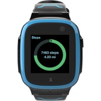 Xplora - X5 Play 45mm Smart Watch Cell Phone with GPS - Blue - Front_Zoom