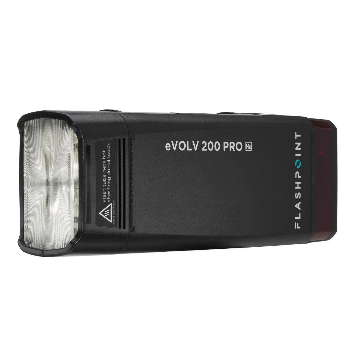 eVOLV 200 PRO  
FLASHPOINT  
Flash tube firing after 2 i  
Do not touch. Gets hot.