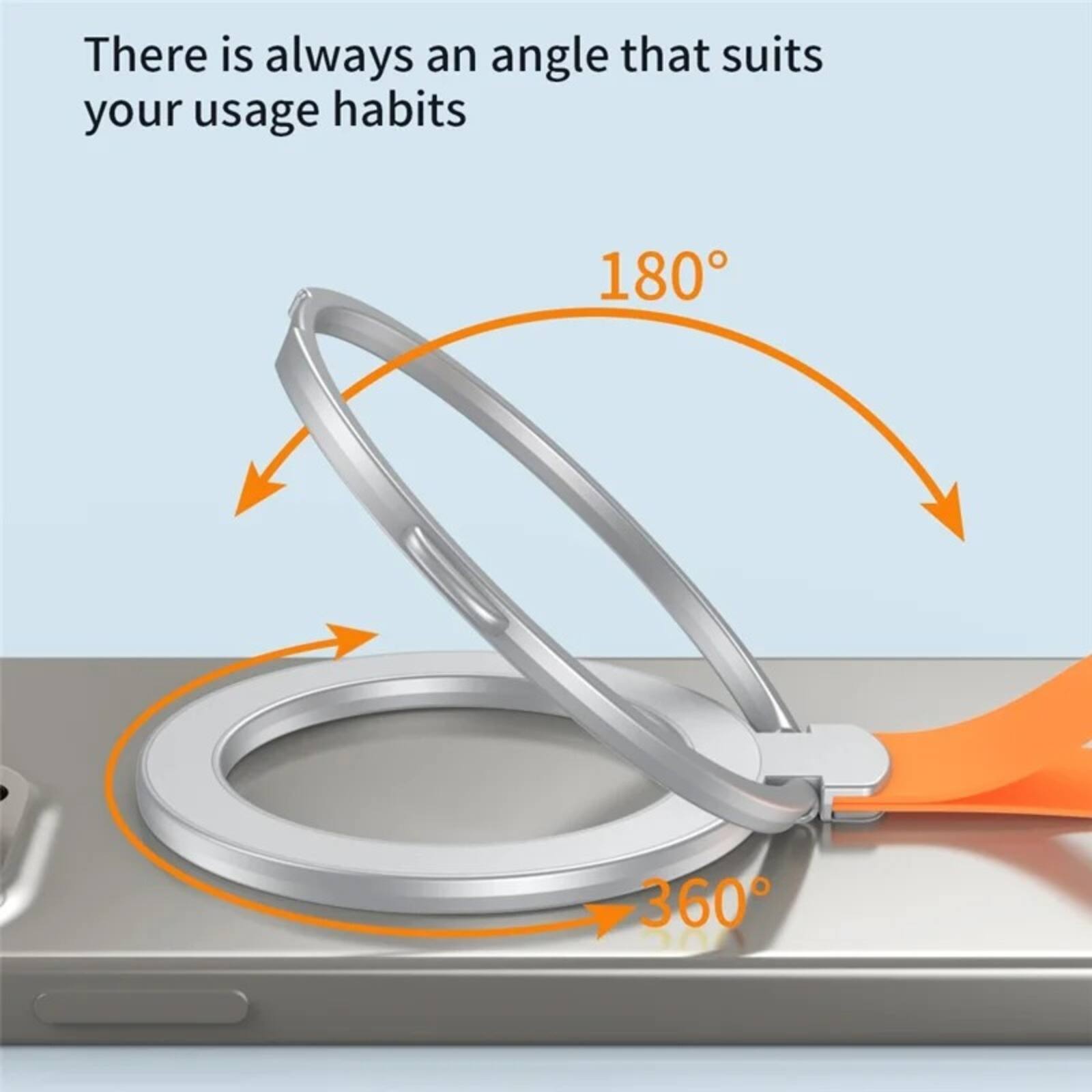 There is always an angle that suits your usage habits

180°

360°