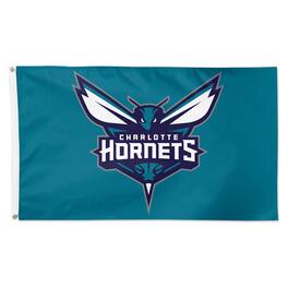 WinCraft - Charlotte Hornets 3' x 5' Primary Logo Single-Sided Flag - Multicolor