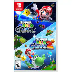 NINTENDO SWITCH
SUPER MARIO GALAXY + SUPER MARIO GALAXY 2
EVERYONE TODOS
ESRB E