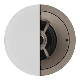 Proficient Audio - 6.5" 100-Watt Protege C651 LCR In-Ceiling Speaker, Polypropylene Woofer, Pivoting Soft-Dome Tweeter, 8 Ohms - White