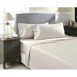 Perthshire Platinum Concepts - 800 Thread Count Solid Sateen Sheet - 4 Piece Set - King - Ash