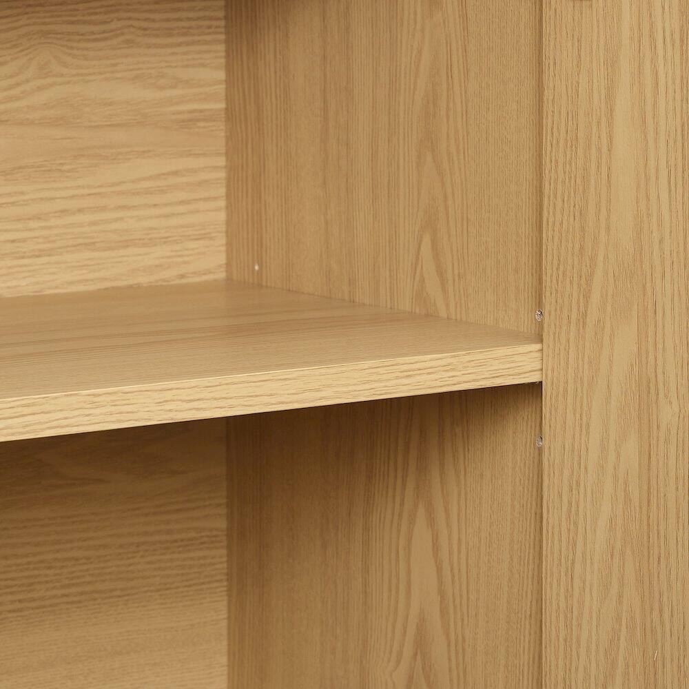 Alt View 5. Crosley Furniture - Wesley Sideboard - White Oak.