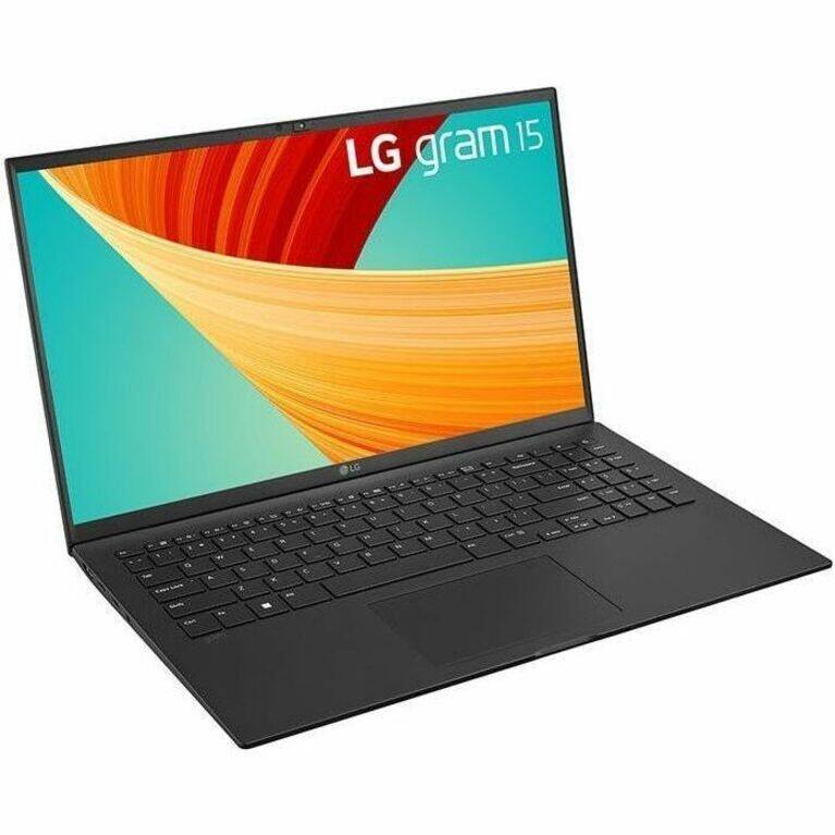 Alt View 4. LG - LG gram 15Z90R-Q.APB7U1 15.6" Notebook - Full HD - 60 Hz - Intel Core i7 13th Gen i7-1360P - vPro Technology - 16 GB - 1 - Black.