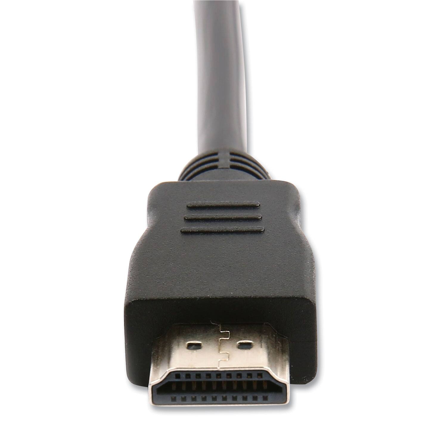 Angle. Innovera - Hdmi Version 1.4 Cable, 6 Ft, Black.