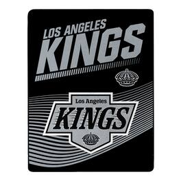 Sweet Home Collection - NHL Los Angeles Kings 60" x 80" Raschel Throw Blanket - Black