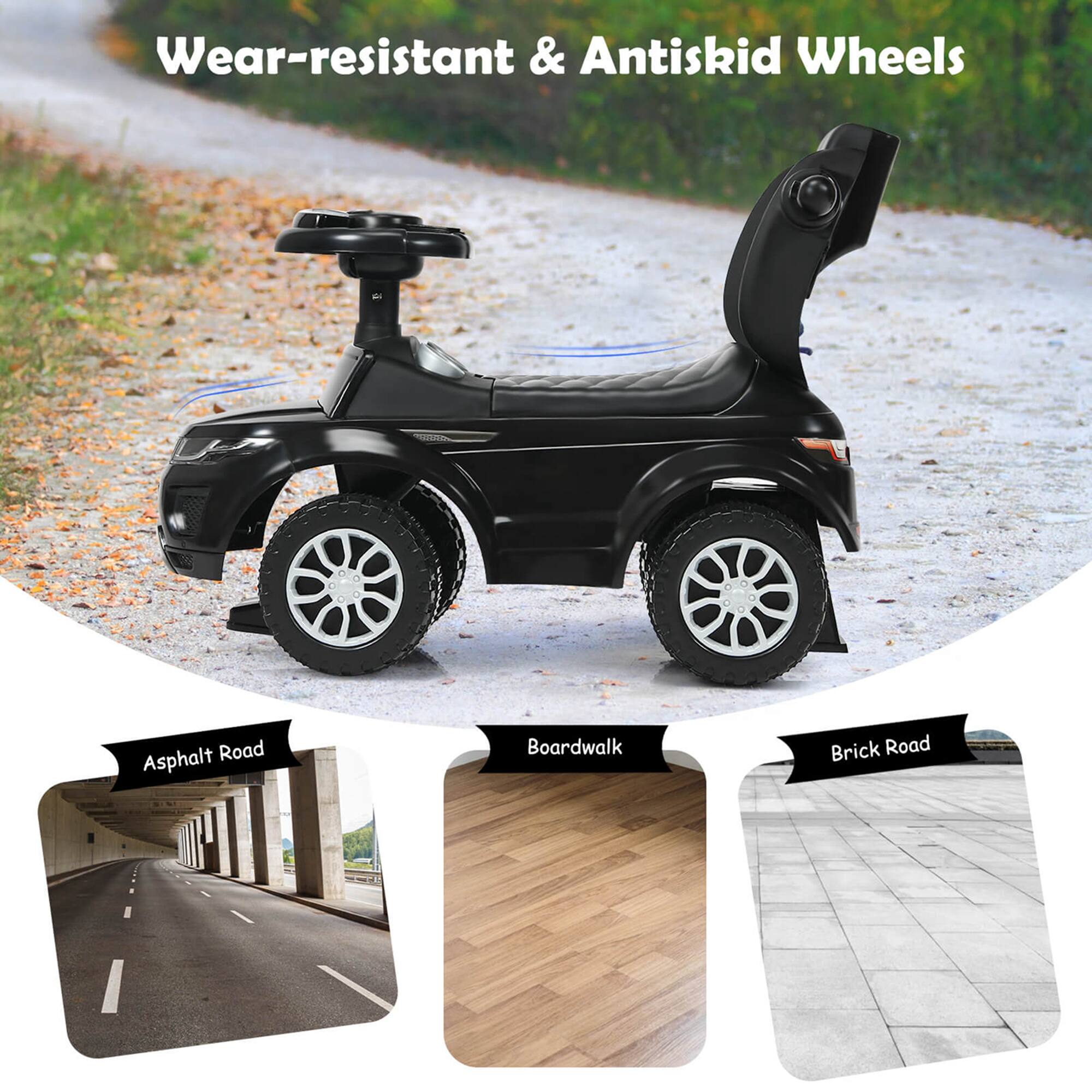 Wear-resistant & Antiskid Wheels

Asphalt Road

Boardwalk

Brick Road