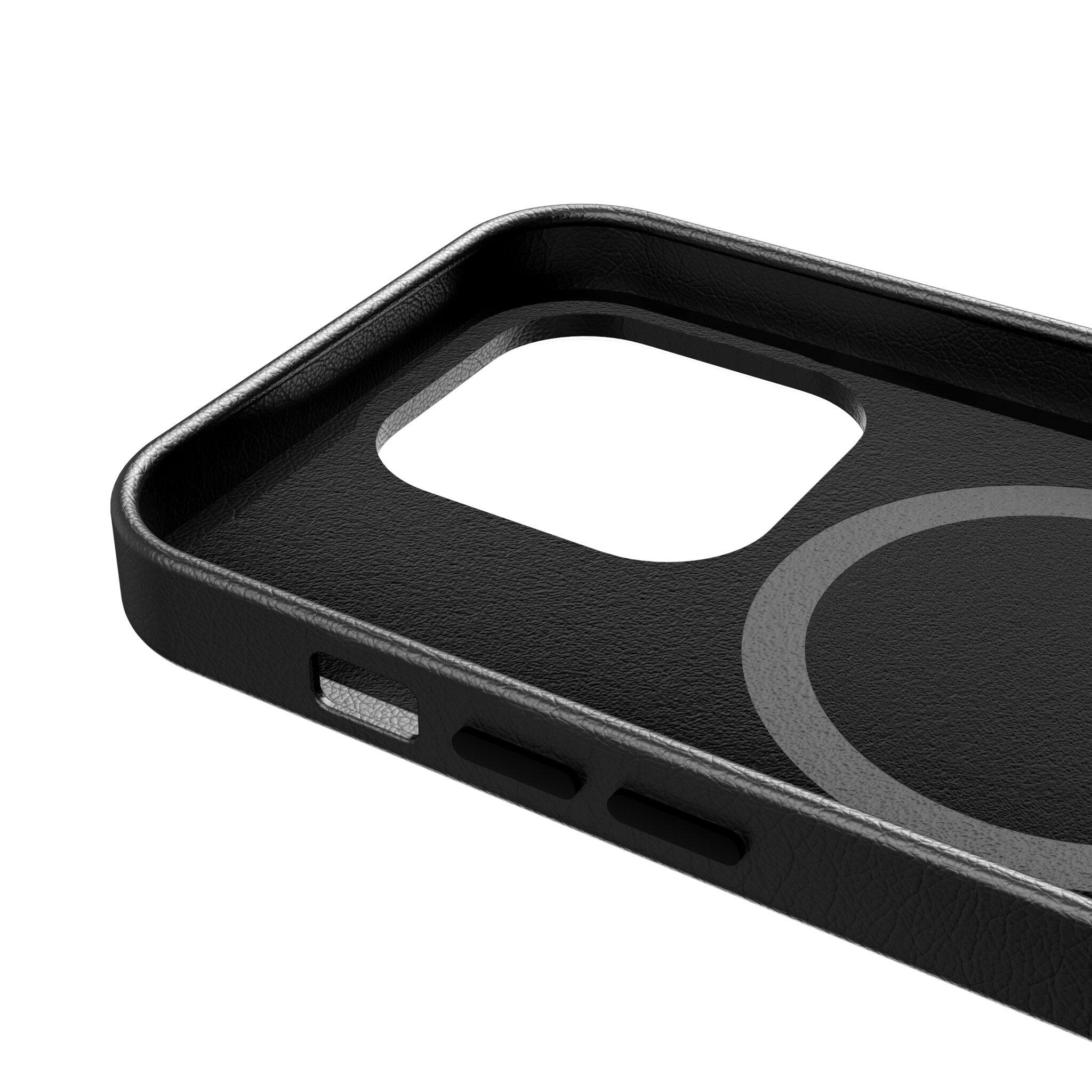 Alt View 2. Keyscaper - Marvel Badge MagSafe Compatible Phone Case - Apple iPhone 14 Pro - Human Torch.