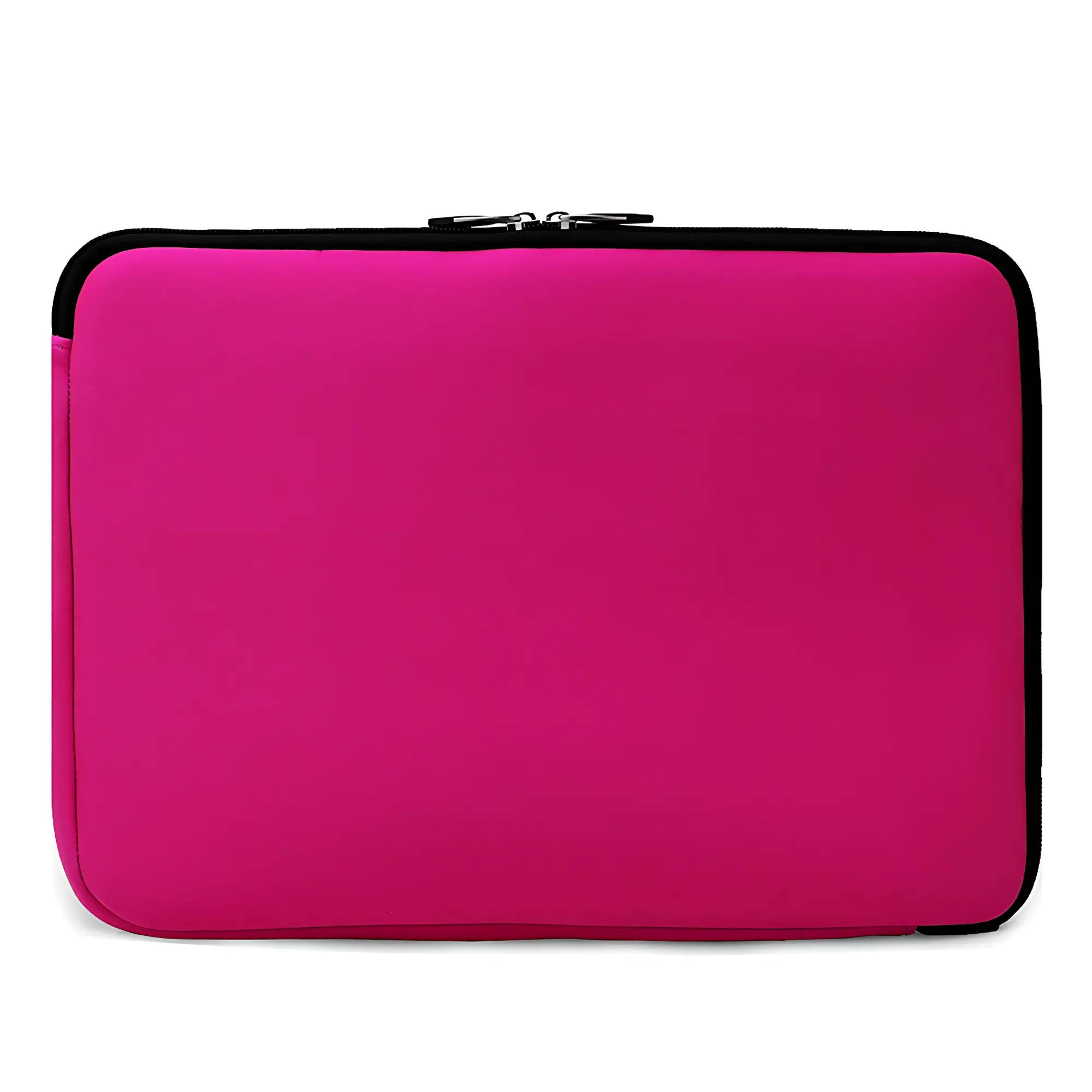 Angle. Kitcheniva - Slim Neoprene Laptop Sleeve Case Bag For 15" Laptop - Magenta.