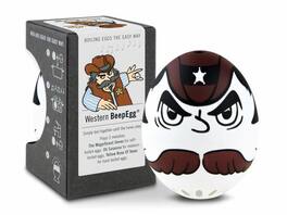 BrainStream - Egg Timer Kitchen Timer Plays Tunes for Soft Medium & Hard-Boiled Eggs - White