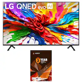 LG - 65QNED92AUA 65 Inch 4K QNED Mini LED evo AI Smart TV with a 2 Year Amber Protection Plan (2025)