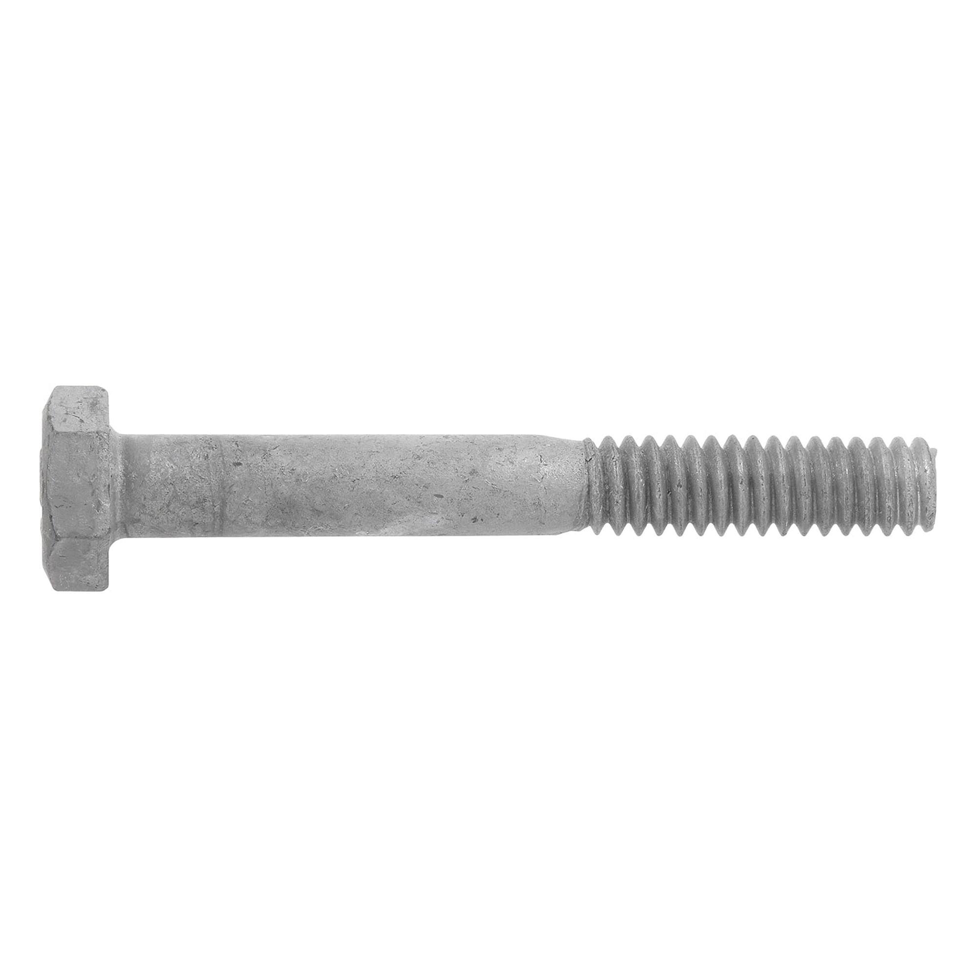 Alt View 4. Hillman - Hillman Galvanized .5 x 4 Inches Hex Bolts, Wood-Wood/Metal-Metal (25 Pack).