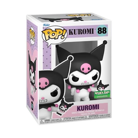 Funko KUROMI 88 POP!

WARNING CHING HAIR

Brod's TOYS 3 CONNISIONS EXCLUSIVE VINYL KUROMI FIGURE PELIGRO ASFOCIA DANEER TOUFFEMENT A ADVERTENCIA: ATTENTION: