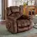 Front. Bestier - 40.6" Oversize Power Lift Recliner Chair with Massage and Heating - Brown.
