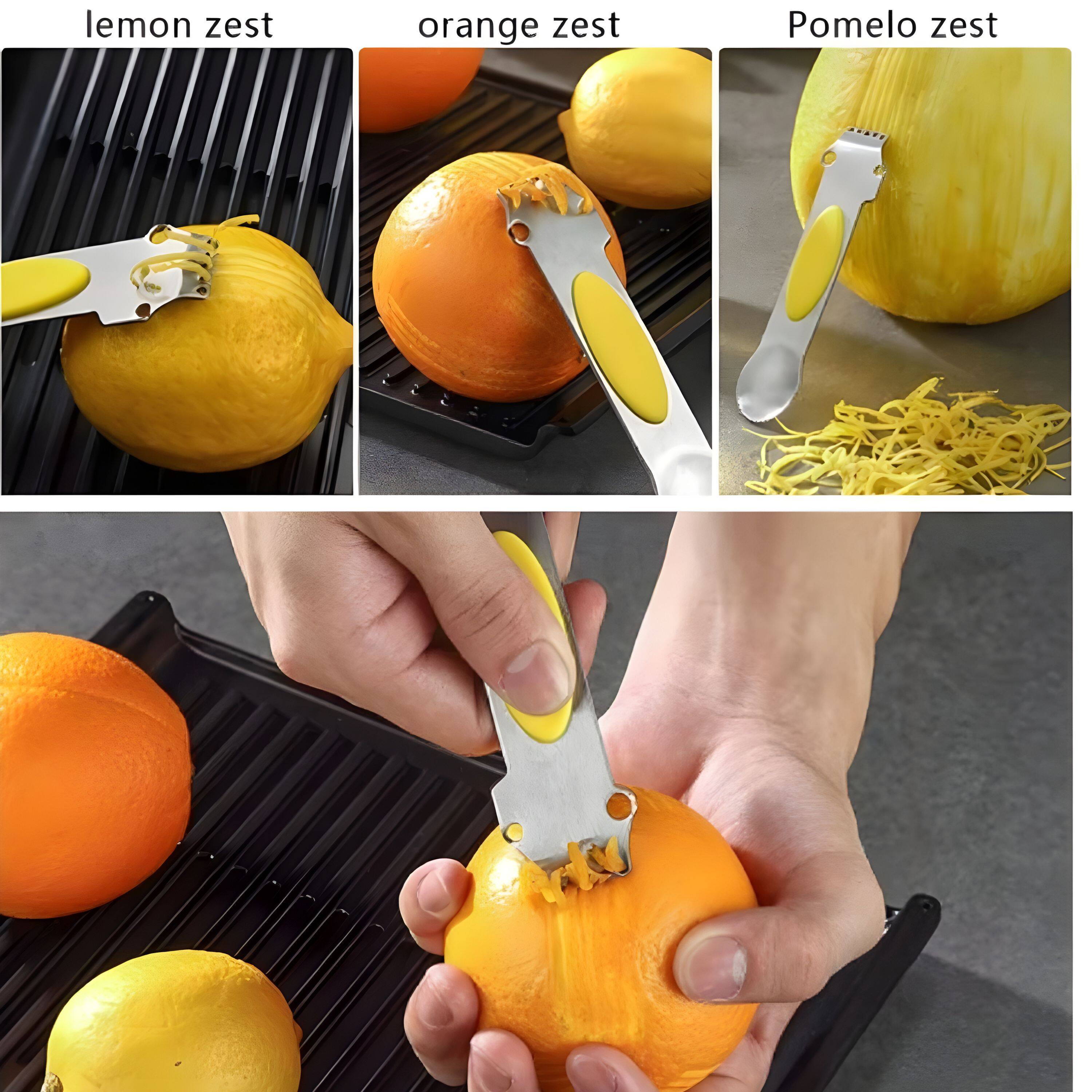 lemon zest  
orange zest  
Pomelo zest