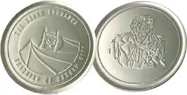 PopMarket - DC Batman Comics - Embossed Metal Coasters - Set of 4 - COLLECTIBLES - Multicolor