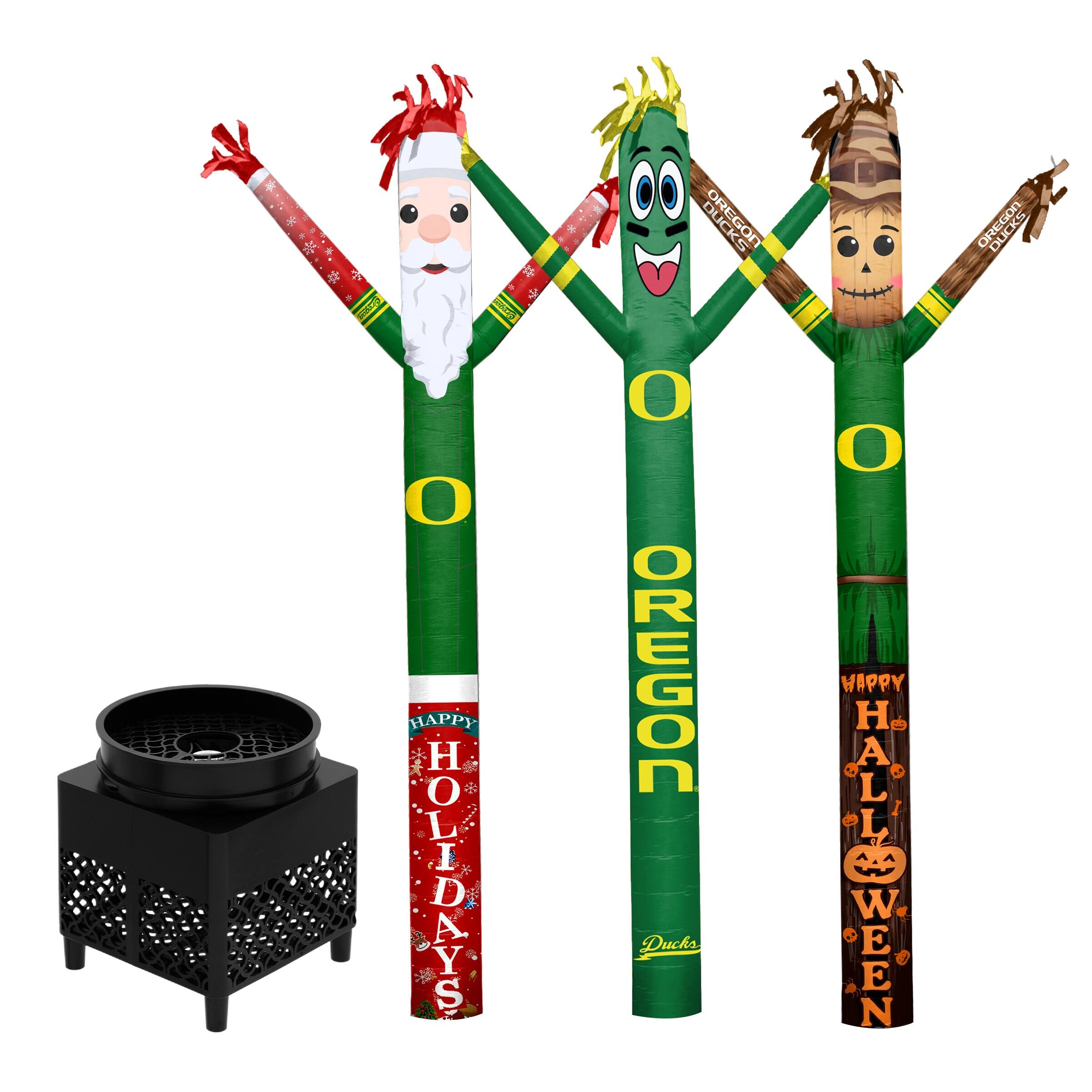 OREGON DUCKS  
HAPPY HOLIDAYS  

OREGON DUCKS  
HAPPY HALLOWEEN